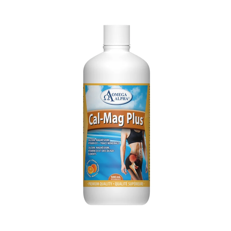 Omega Alpha - Cal-Mag Plus Orange Flavor | 500 mL
