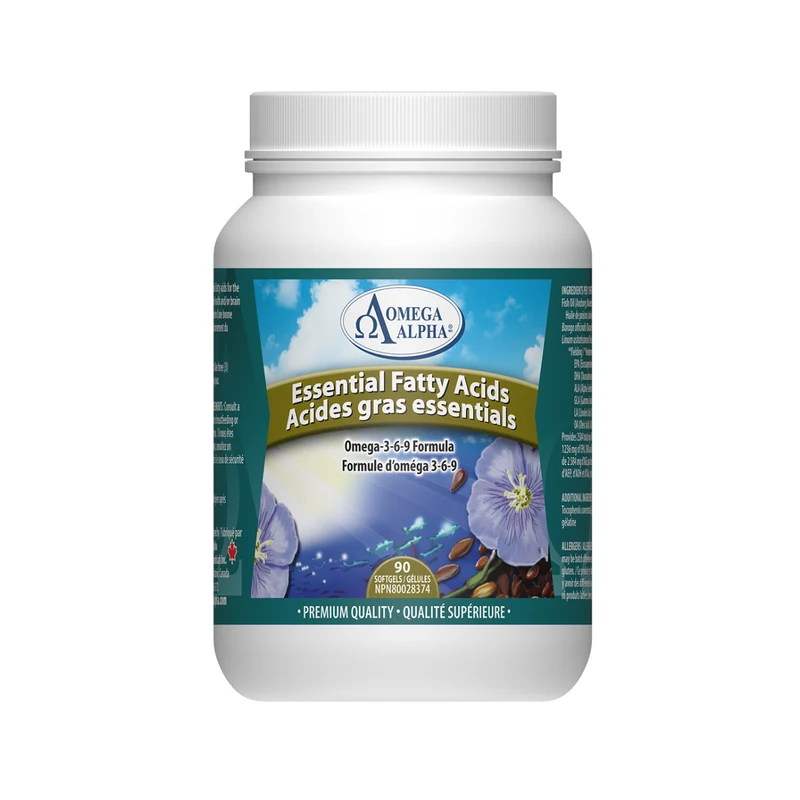 Omega Alpha - Essential Fatty Acids | 90 Softgels