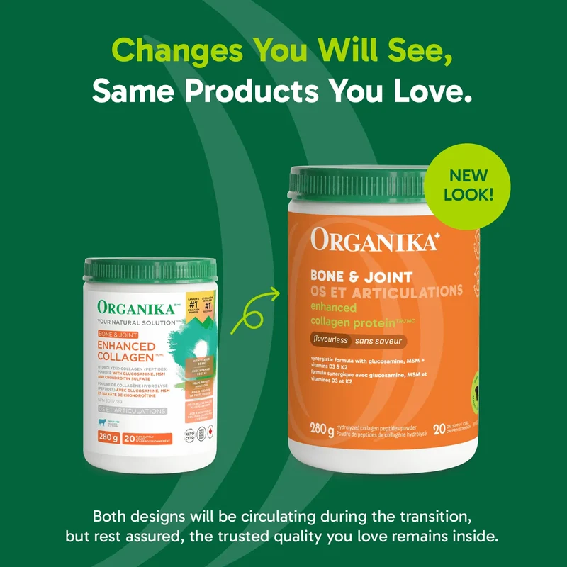 Organika - Bone & Joint Enhanced Collagen Protein | 280 g
