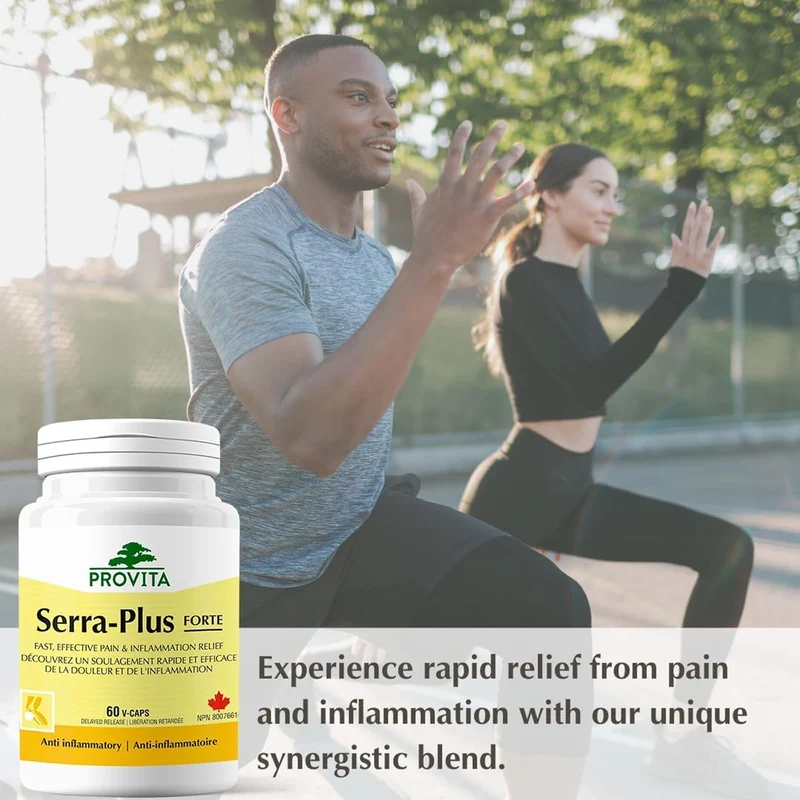 Provita - Serra Plus Anti Inflammatory | 60 Capsules