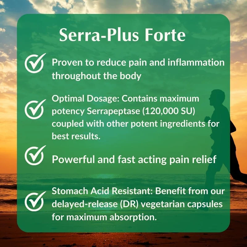 Provita - Serra Plus Anti Inflammatory | 60 Capsules