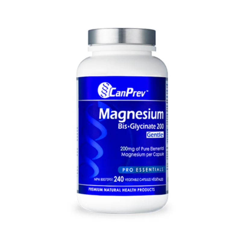 CanPrev - Magnesium Bis-Glycinate 200 Gentle | 240 Capsules