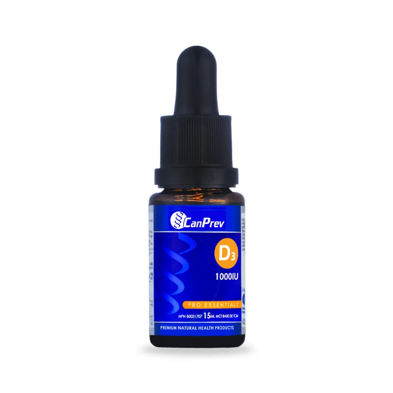 CanPrev - D3 Drops 1000IU | 15 mL