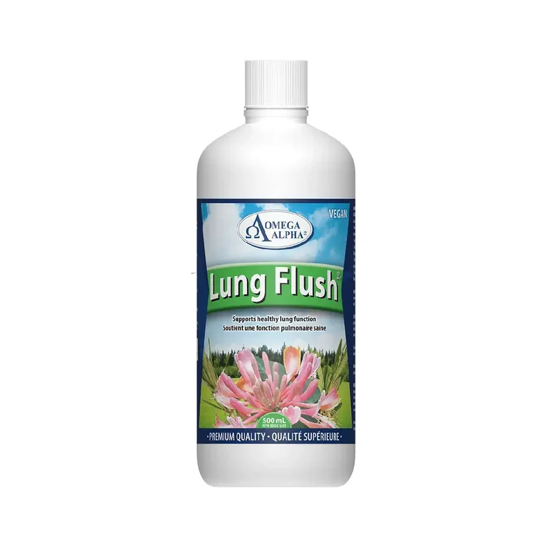 Omega Alpha - Lung Flush Natural Flav | 500 mL