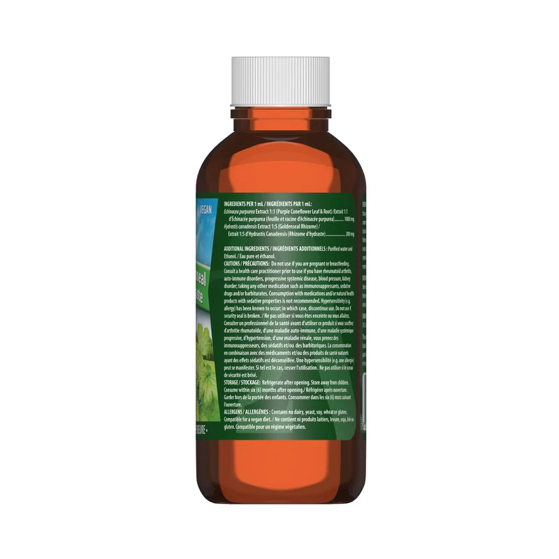 Omega Alpha - Echinacea & Goldenseal Natural Flav | 120 mL