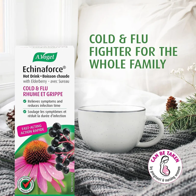 A.Vogel - Echinaforce Cold & Flu Treatment Liquid with Elderberry | 100 mL