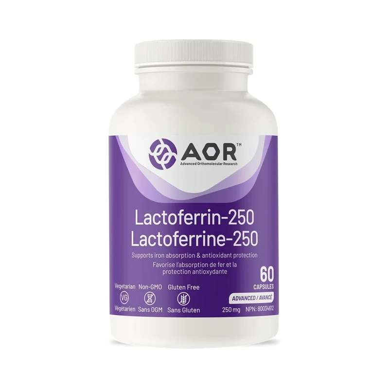 AOR - Lactoferrin-250 | 60 Capsules