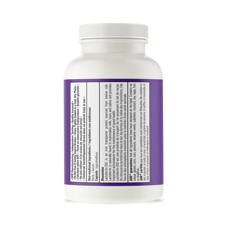 AOR - Lactoferrin-250 | 60 Capsules
