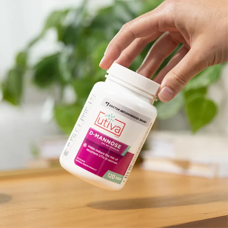 Utiva - D-Mannose 500 mg | 120 Vegicaps