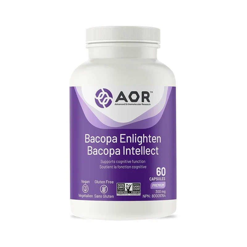 AOR - Bacopa Enlighten 300mg | 60 Capsules