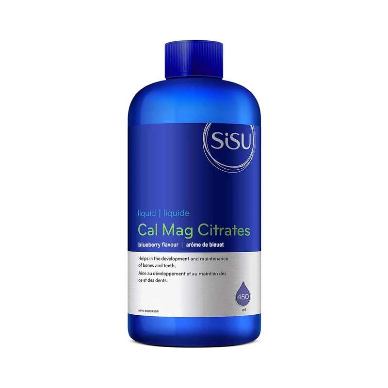 SISU - Cal Mag Citrates Liquid, Blueberry Flavour | 450 mL