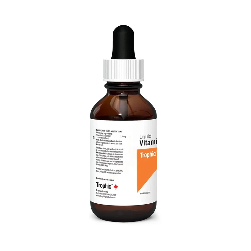 Trophic - Liquid Vitamin D3 1000 IU | 50 mL