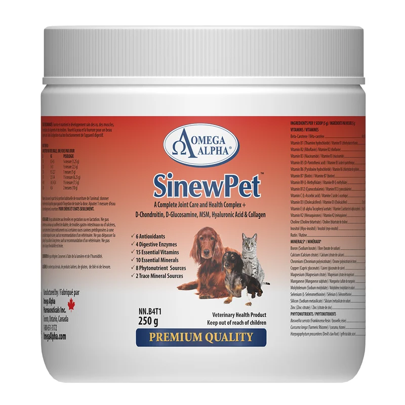 Omega Alpha - SinewPet Complex+ | 250 g