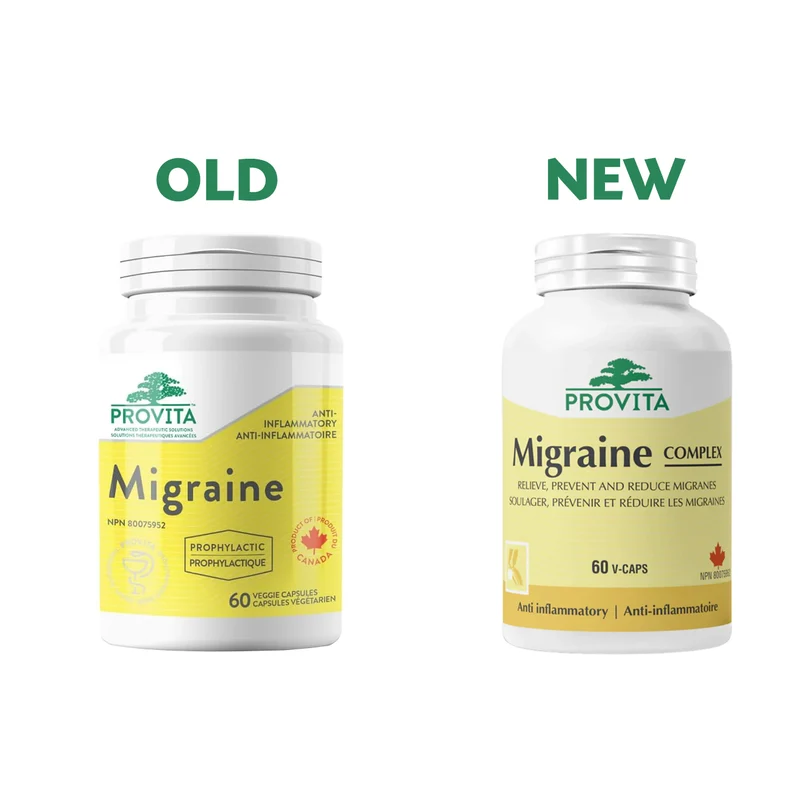 Provita - Migraine Complex | 60 Veggie Capsules