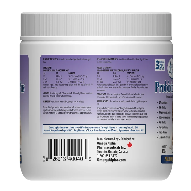 Omega Alpha - Probiotic 8 Plus | 150 g