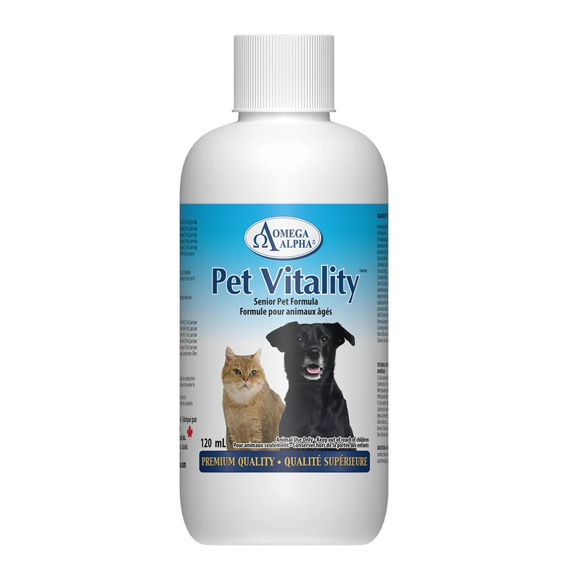 Omega Alpha - Pet Vitality Senior Pet Formula | 120 mL