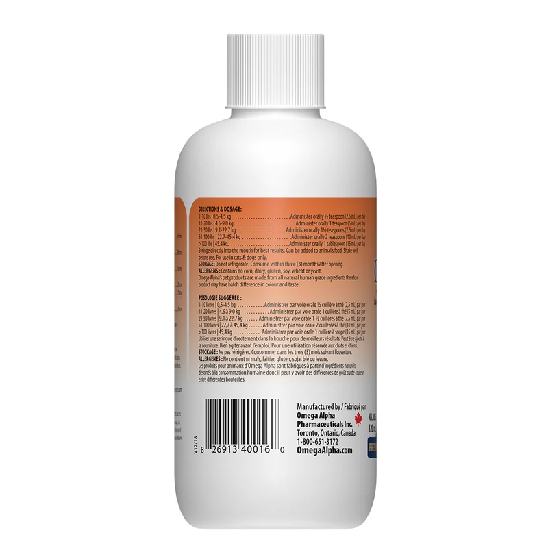 Omega Alpha - GlucosaPet | 120 mL