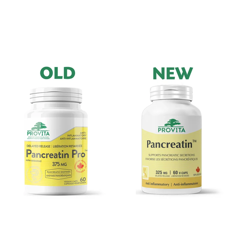 Provita - Pancreatin Delayed Release | 60 Veggie Capsules