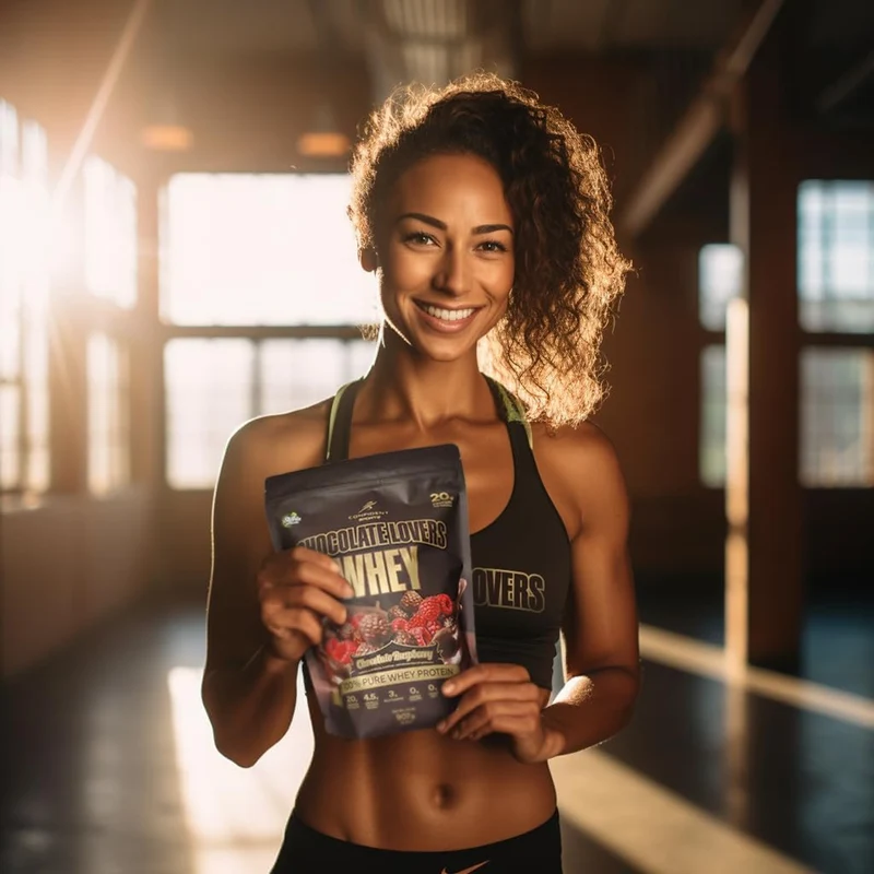 Confident Sports - Chocolate Lovers 100% Pure Whey Protein, Chocolate Banana | 907 g