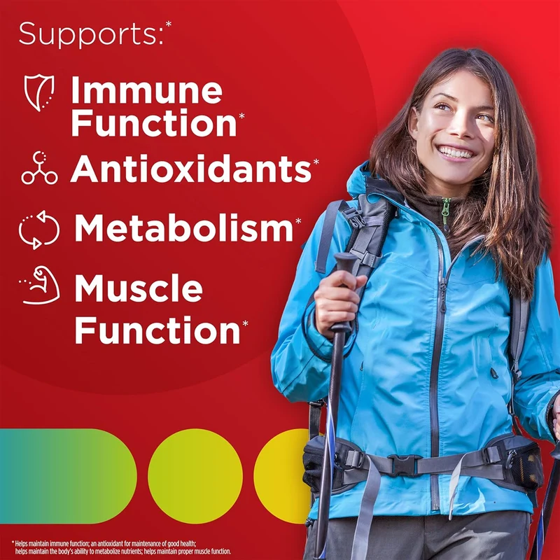 Centrum - Forte Essentials for Adults Multivitamin & Mineral Supplement | 100 Tablets