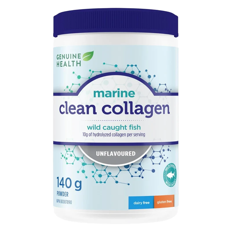 Genuine Health - Marine Clean Collagen Wild Caught Fish, Unflavoured | 140 g