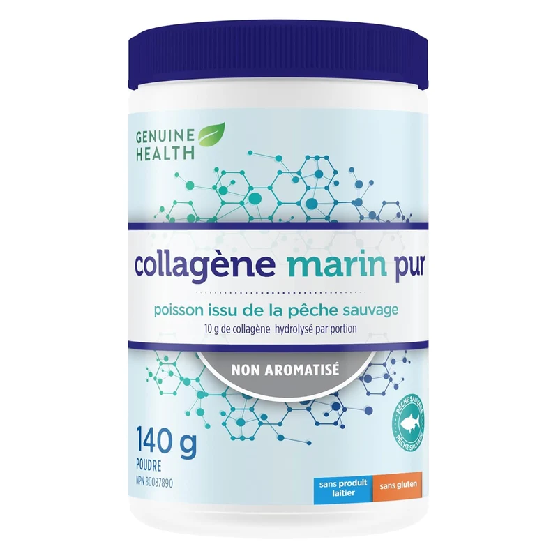 Genuine Health - Marine Clean Collagen Wild Caught Fish, Unflavoured | 140 g