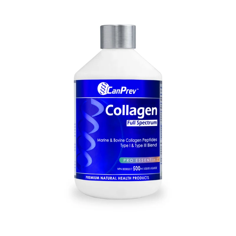 CanPrev - Collagen Full Spectrum Blend Liquid, 33 Servings | 500 mL