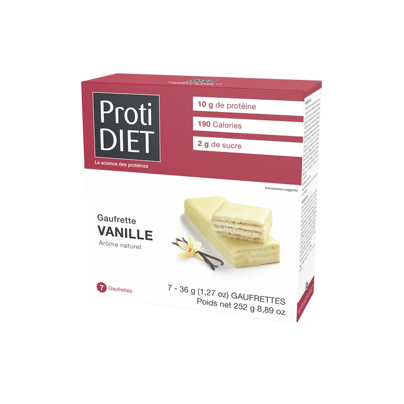 ProtiDiet - Protein Vanilla Wafer | 7 x 36 g