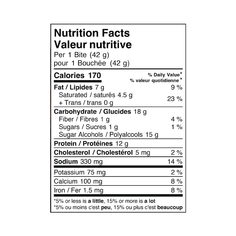 ProtiDiet - Caramel and Sea Salt Crispy Bites | 7 x 42 g
