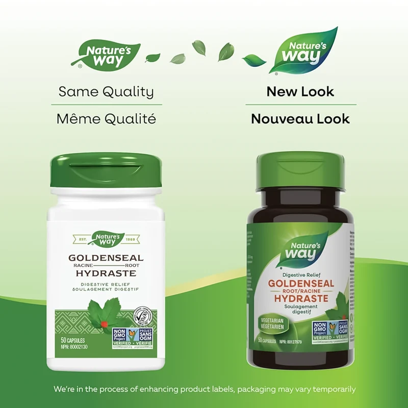 Nature's Way - Goldenseal Root Digestive Relief | 50 Capsules