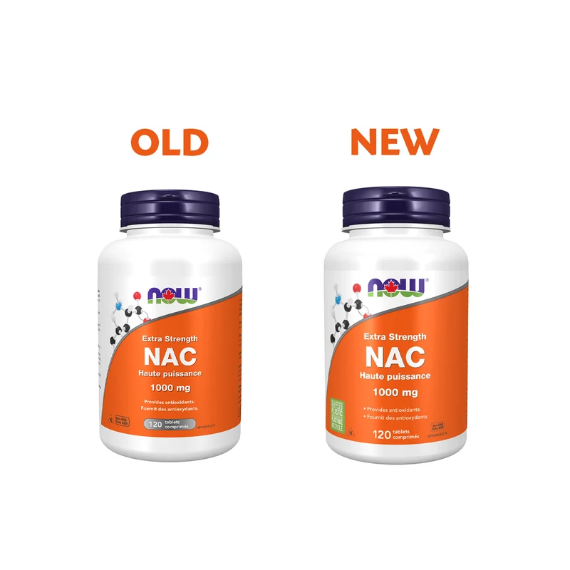 NOW - Extra Strength NAC 1,000 mg | 120 Tablets