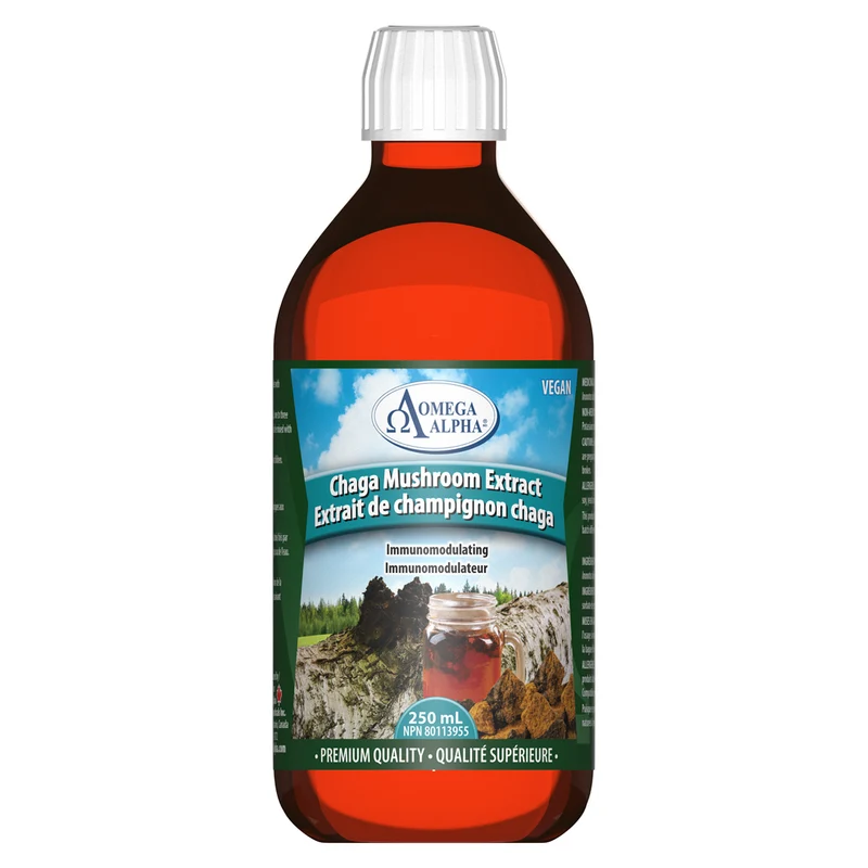 Omega Alpha - Chaga Mushroom Extract | 250 mL
