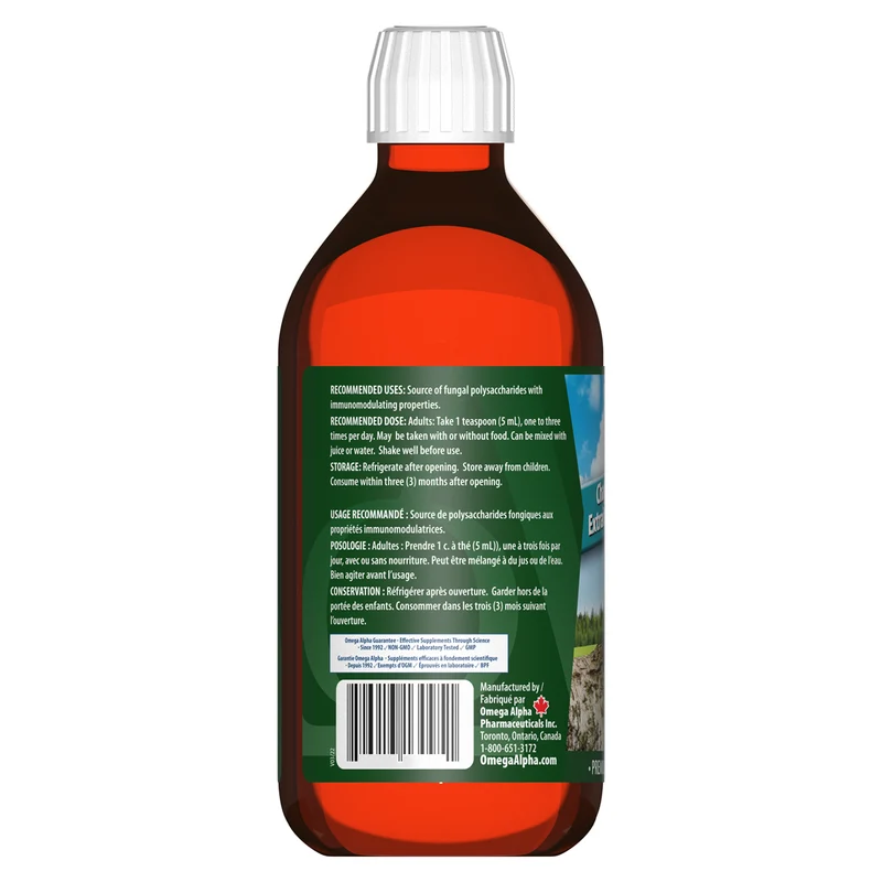 Omega Alpha - Chaga Mushroom Extract | 250 mL