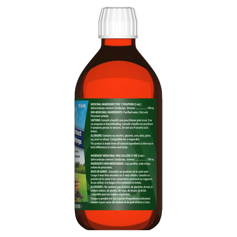 Omega Alpha - Cordyceps Mushroom Extract | 250 mL