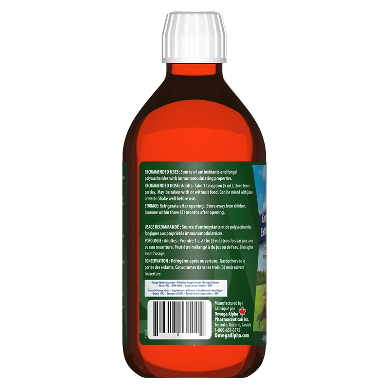 Omega Alpha - Cordyceps Mushroom Extract | 250 mL
