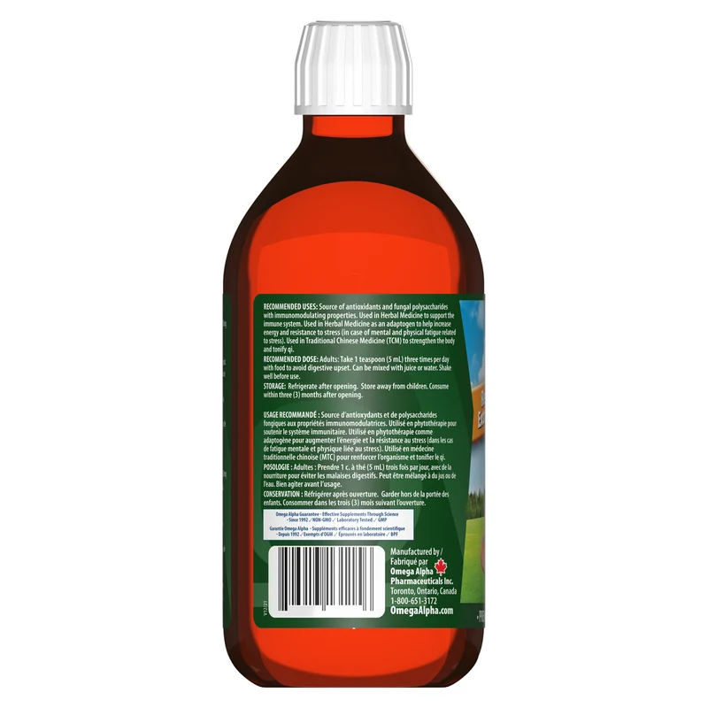 Omega Alpha - Reishi Mushroom Extract | 250 mL