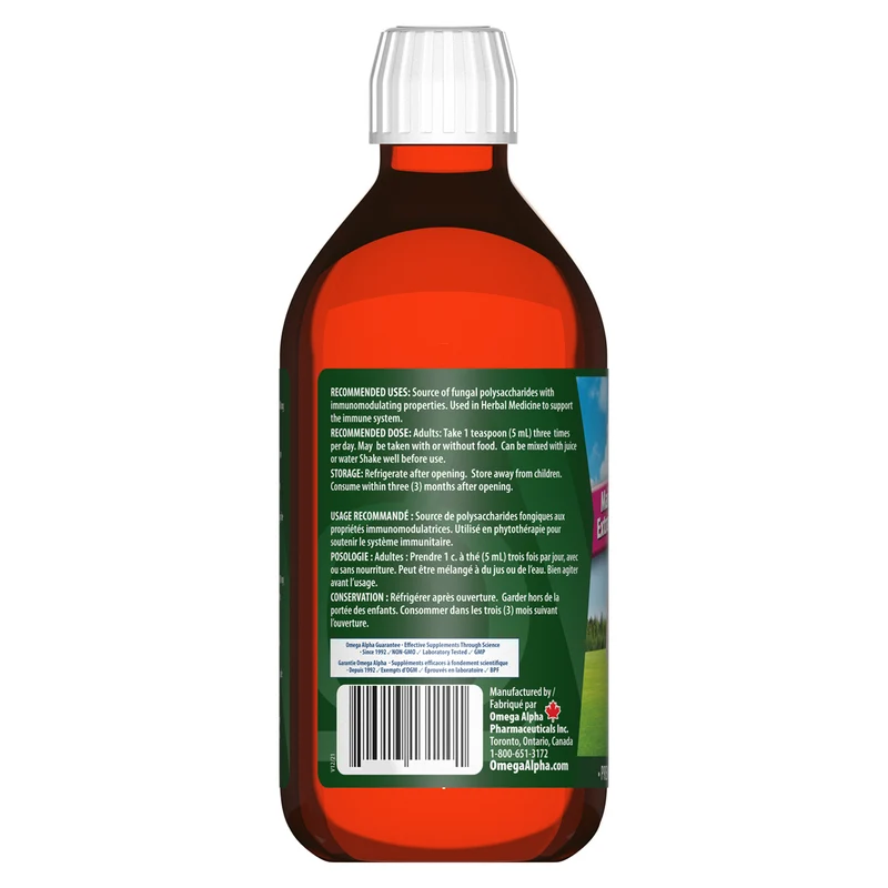 Omega Alpha - Maitake Mushroom Extract | 250 mL