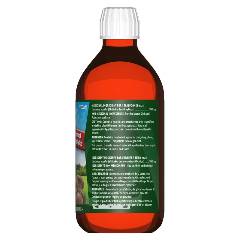 Omega Alpha - Shiitake Mushroom Extract | 250 mL