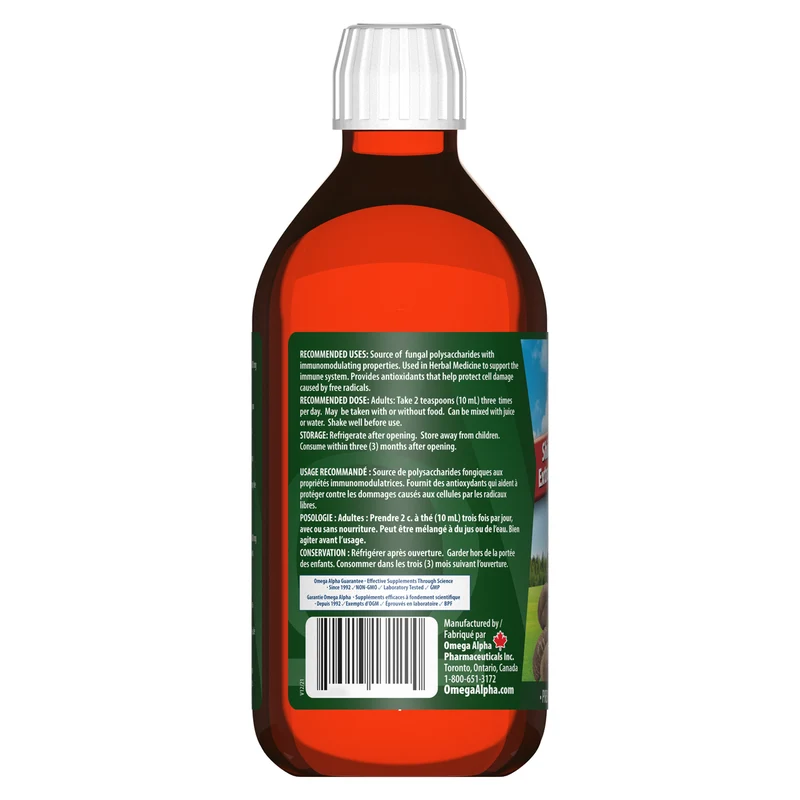 Omega Alpha - Shiitake Mushroom Extract | 250 mL