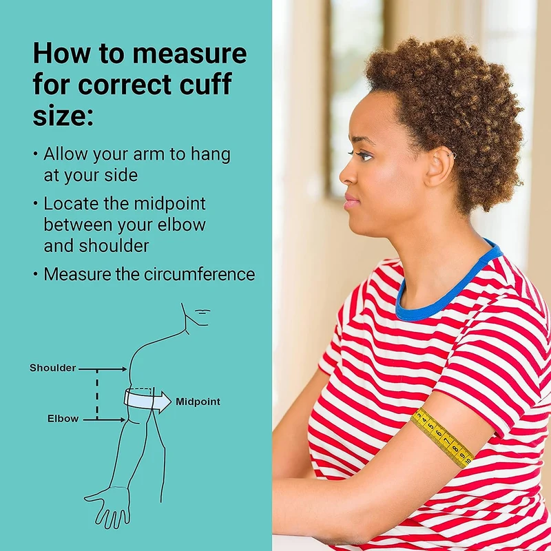AND Medical - Life Source - Blood Pressure Cuff - Medium - UA-290A - 9"-14"/ 23 - 37 cm | 1 Cuff