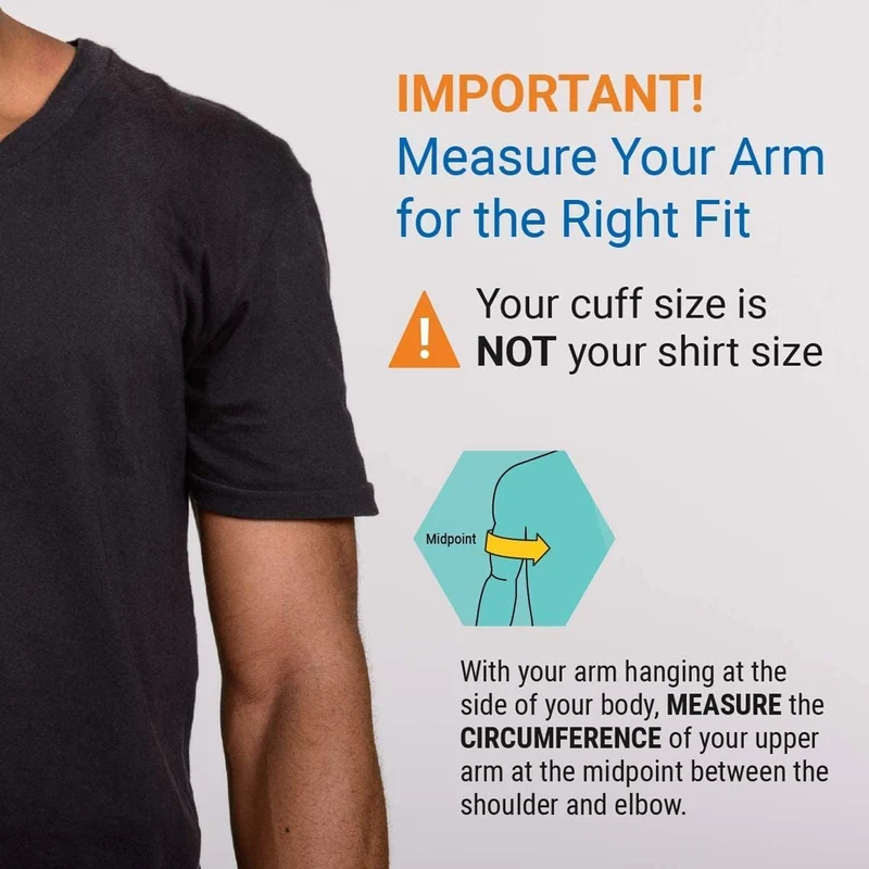 AND Medical - Life Source - Blood Pressure Cuff - Medium - UA-290A - 9"-14"/ 23 - 37 cm | 1 Cuff