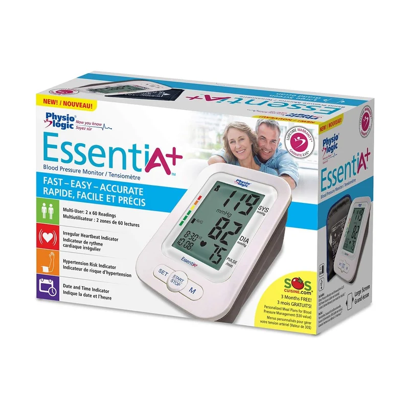 Physiologic - Essentia+ Blood Pressure Monitor | Monitor + Cuff