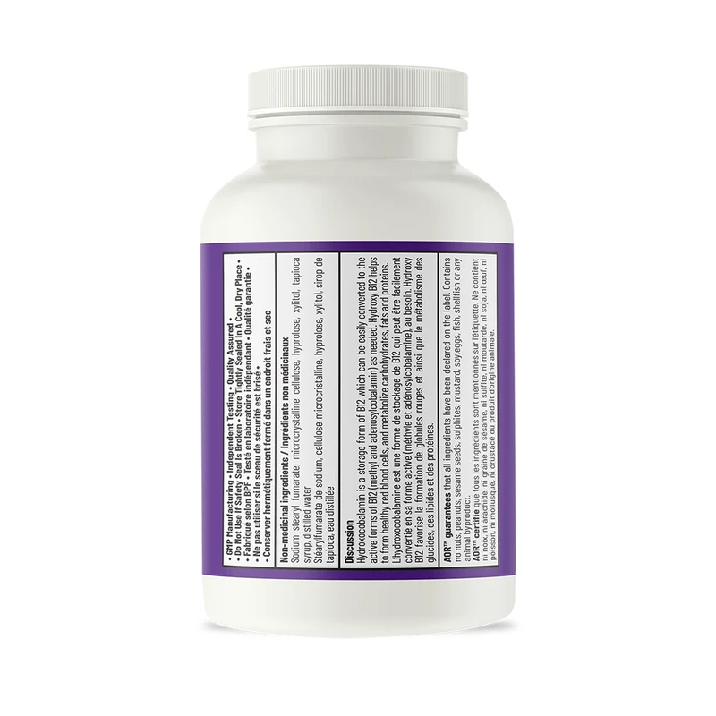 AOR - Hydroxy B12 | 60 Lozenges