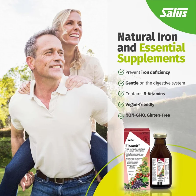 Salus - Floravit Yeast and Gluten Free Vegan Formula | 500 mL