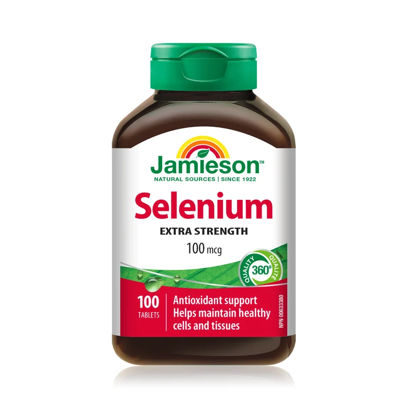 Jamieson - Extra Strength Selenium 100 mcg | 100 Tablets