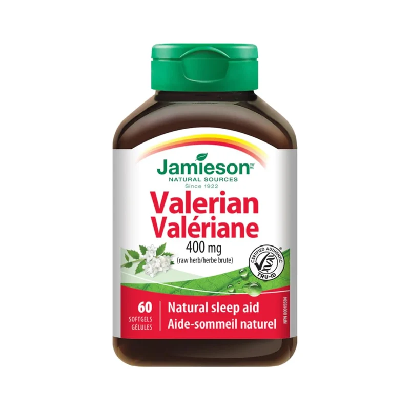 Jamieson - Valerian 400 mg | 60 Softgels