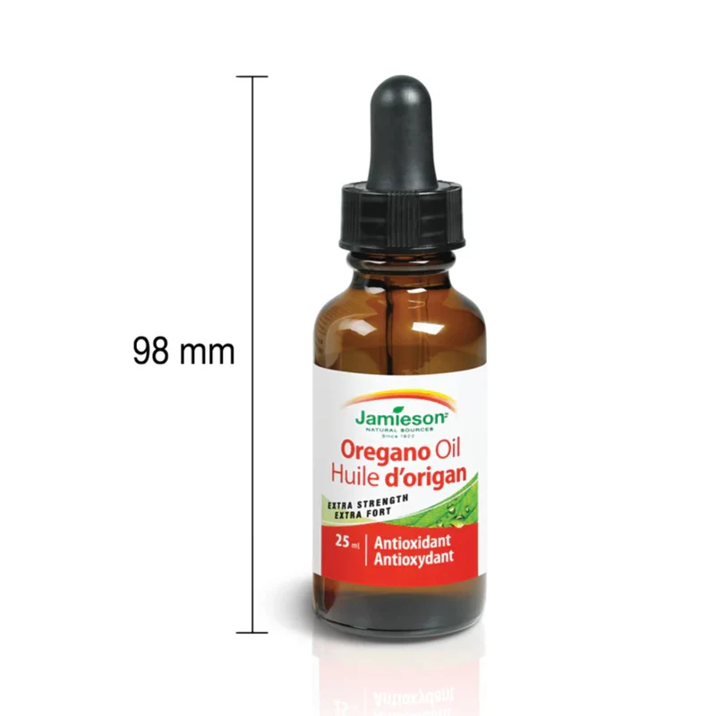 Jamieson - Extra Strength Oregano Oil with Vitamin E | 25 mL