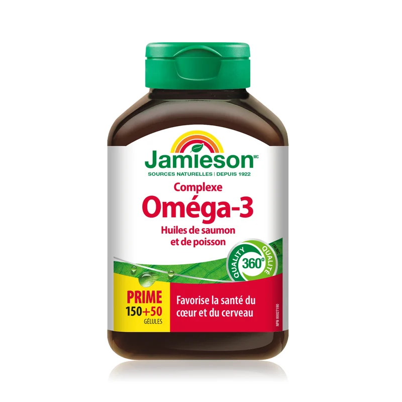 Jamieson - Salmon & Fish Oil | 200 Softgels
