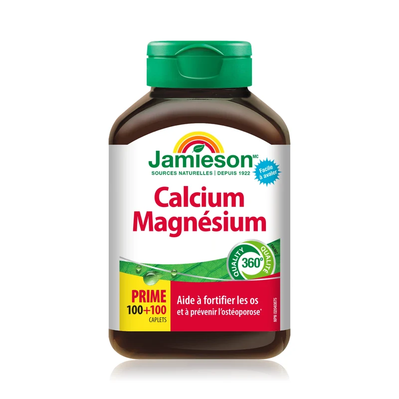 Jamieson - Calcium Magnesium | 200 Caplets