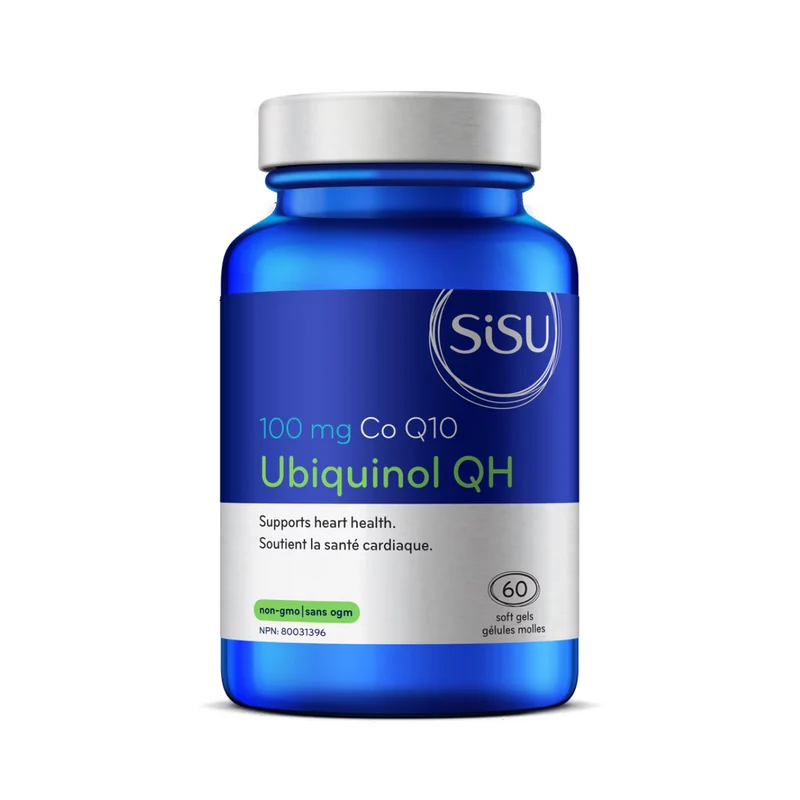 SISU - Co Q10 Ubiquinol QH 100 mg | 60 Tablets